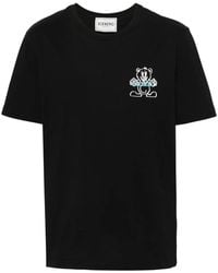 Iceberg - Logo-Print Cotton T-Shirt - Lyst