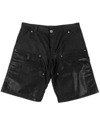 Chrome Hearts - Leather-Panelled Carpenter Shorts - Lyst