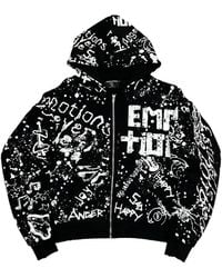 Mixed Emotions - Sudadera Con Motivo De Grafiti Y Capucha - Lyst