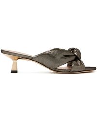 Stuart Weitzman - Knot-Upper Heeled Sandals - Lyst
