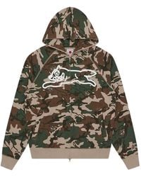 BBCICECREAM - Caramel Camouflage-Print Zip-Up Hoodie - Lyst