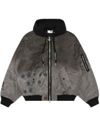 Aape By A Bathing Ape - Star-Motif Hooded Jacket - Lyst