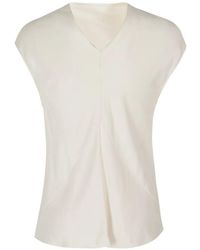 Alberta Ferretti - Haut Drapé À Col V - Lyst