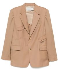 Feng Chen Wang - Button-Down Blazer - Lyst