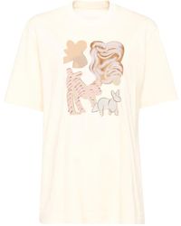 JNBY - Cats-Printed T-Shirt - Lyst