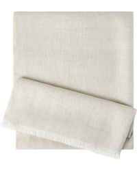 Brunello Cucinelli - Sparkling Linen Scarf - Lyst