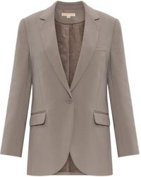 MICHAEL Michael Kors - Blazer Met Enkele Knoop - Lyst