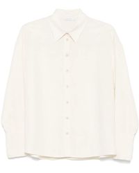 Patrizia Pepe - Blouse Met Logopatch - Lyst