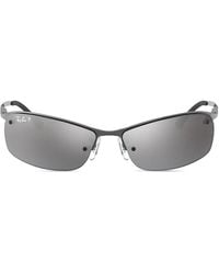 Ray-Ban - Oval-Frame Sunglasses - Lyst