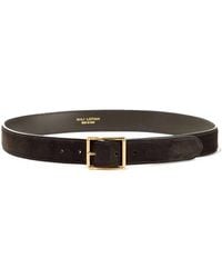 Nili Lotan - Ceinture Gabriele En Daim - Lyst