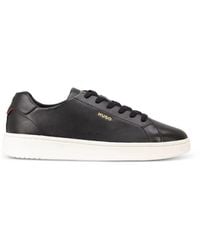 HUGO - Logo Detail Sneakers - Lyst