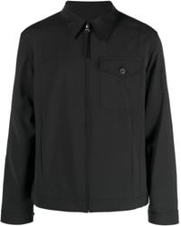 Helmut Lang - Zip-Up Tailored Shirt Jacket - Lyst