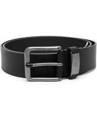 Calvin Klein - Buckle-fastening Leather Belt - Lyst