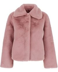 Apparis - Elis Mantel aus Faux Fur - Lyst
