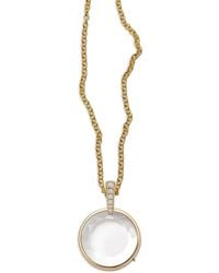 Loquet London - Lyra Diamond Locket Necklace - Lyst