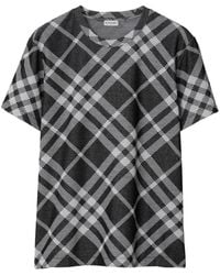 Burberry - Nova Check Short-sleeve T-shirt - Lyst
