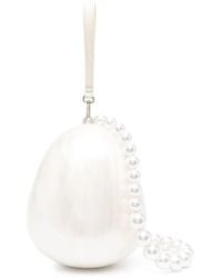Simone Rocha - Borsa Tote Egg Con Perle - Lyst