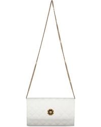 Versace - Umhängetasche Aus Leder - Lyst