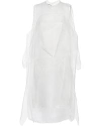 Prada - Technical Voile Dress - Lyst