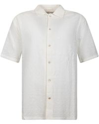 MC2 Saint Barth - Broderie-Anglaise Short-Sleeve Shirt - Lyst