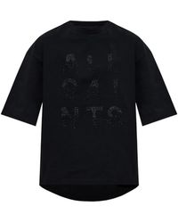 AllSaints - Camiseta Stacks Amelie Con Cuentas - Lyst