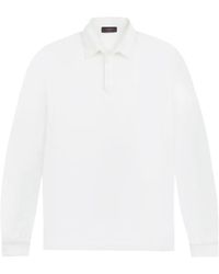 Zanone - Long-Sleeve Polo Shirt - Lyst