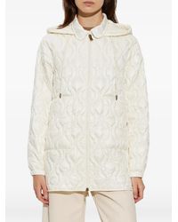 Moncler - Balette Geometric-Quilted Hooded Jacket - Lyst