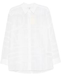 TOTEME - Classic Crochet Shirt - Lyst