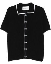 Amaranto - Chemise Boutonnée À Finitions Contrastantes - Lyst