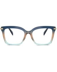 Michael Kors - Greenville Square-Frame Glasses - Lyst