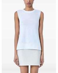 Rier - Sleeveless Round-Neck Tank Top - Lyst