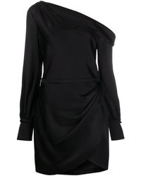 Jonathan Simkhai - Cameron Asymmetrische Mini-Jurk - Lyst