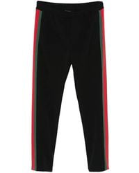 Gucci - Stretch Nylon Sportswear Pants With Web - Lyst