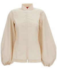 Thelatest - Balloon Sleeve Shirt - Lyst