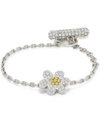 Marni - Daisy Crystal-Embellished Flower Bracelets - Lyst