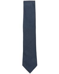 ZEGNA - Textured-Finish Tie - Lyst