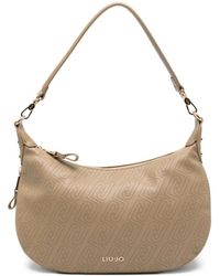 Liu Jo - Perforated-Logo Shoulder Bag - Lyst