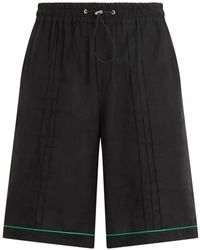 Philipp Plein - Short En Lin À Lien De Resserrage Plein Tennis - Lyst