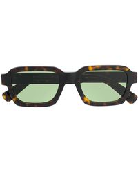 Retrosuperfuture - Rectangular Frame Sunglasses - Lyst