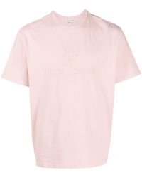 Each x Other - Logo-embroidered Cotton T-shirt - Lyst