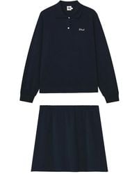 B+ AB - Embroidered-Logo Cotton Ensemble (Set Of Two) - Lyst