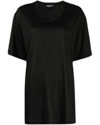 Tom Ford - T-shirt en soie à manches courtes - Lyst