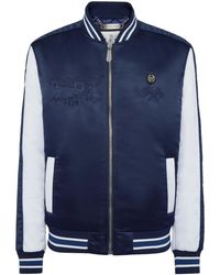 Philipp Plein - Racing Club Bomber Jacket - Lyst