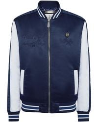 Philipp Plein - Racing Club Bomber Jacket - Lyst