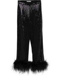 Nissa - Pantaloni Con Paillettes - Lyst