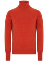 Fedeli - High-Neck Cashmere Sweater - Lyst