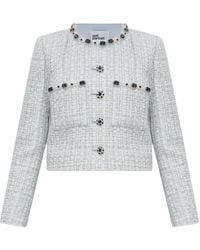 Self-Portrait - Tweed Jack - Lyst