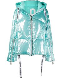 Khrisjoy Gewatteerde Mantel - Blauw