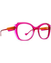 Caroline Abram - Priscilla Cat-Eye-Brille - Lyst