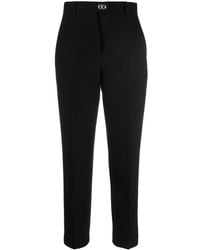 Ferragamo - Cropped Tapered Trousers - Lyst